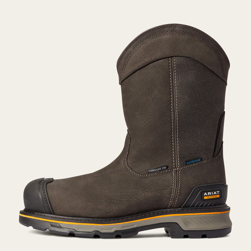 Ariat Stump Jumper Pull-On Waterproof Composite Toe Work Boot Style 10038282