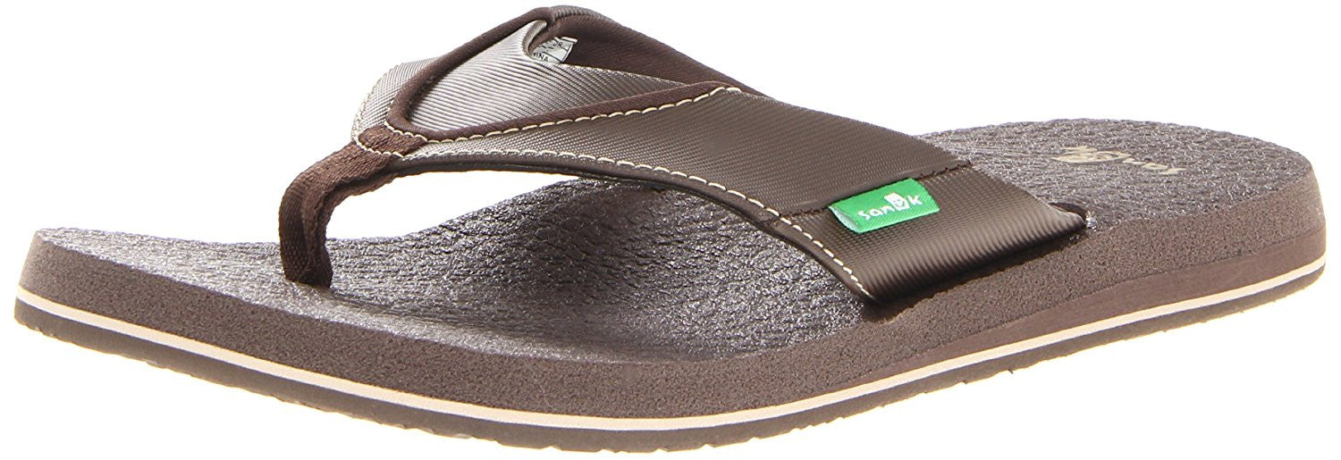 Sanuk Beer Cozy Flip Flop SMS2839 Brown – Dave's Boots