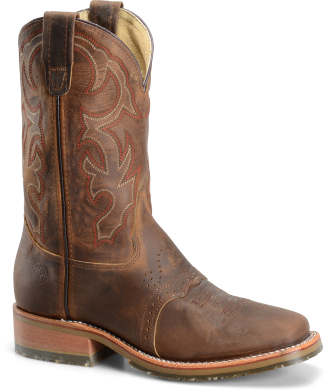 Double H Men's 11" Domestic Wide Square Toe ICE™ Roper DH3560