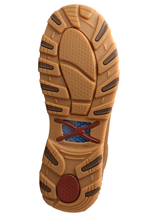 Twisted X MEN'S 6" DRIVING MOC HIKER WITH CELLSTRETCH®Style MXC0011
